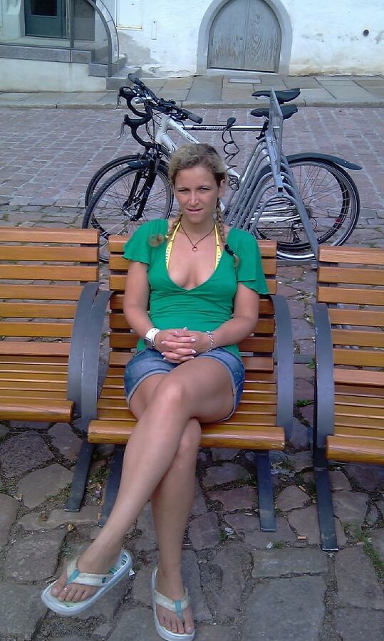 Exhibitionist German wife
