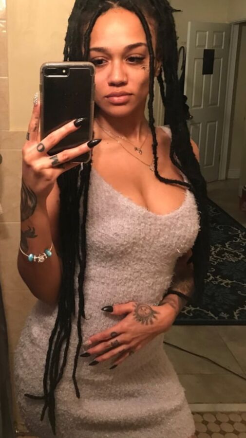 Dreaded hairy hot black Porn Star