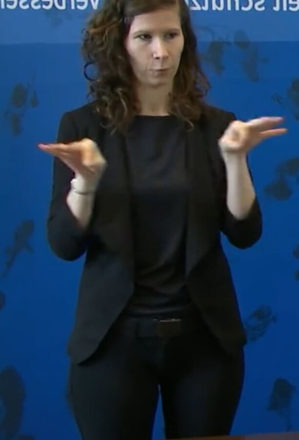 Sexy Dolmetscherin