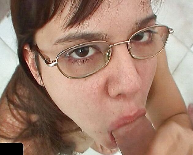 Girls With Glasses Sucking Cock