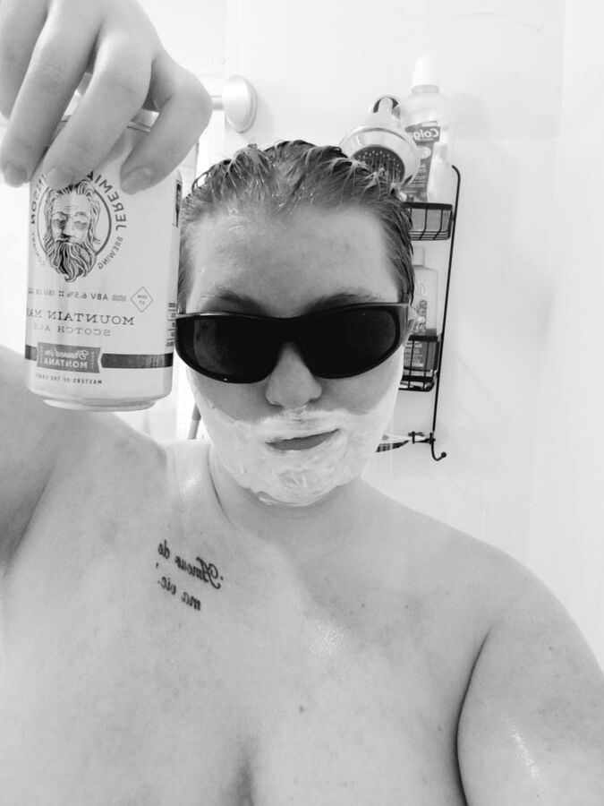shower beer sluts