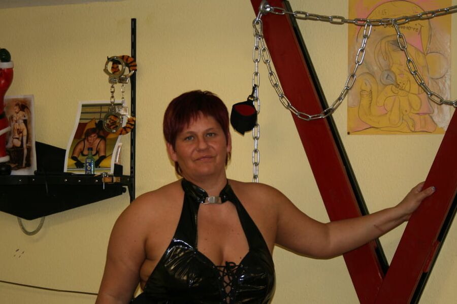In PVC corsage ...