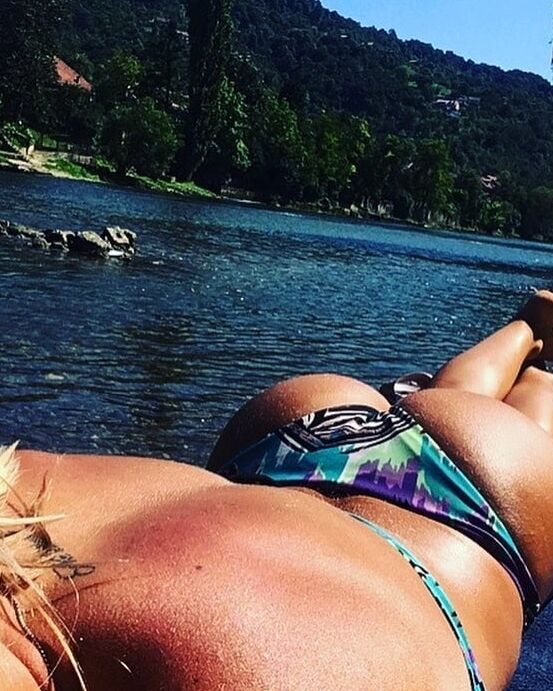 Serbian blonde fitnes whore mom beautiful ass Natasa Knez