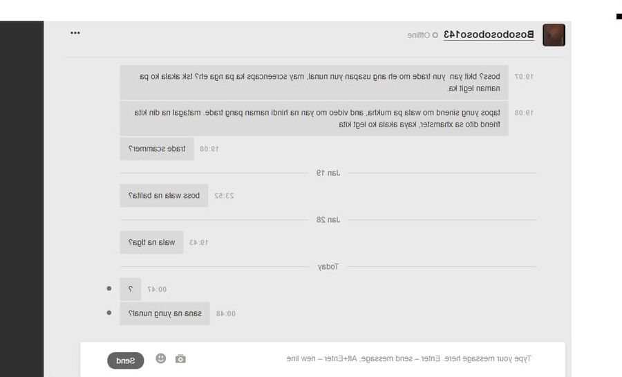Trade scammers