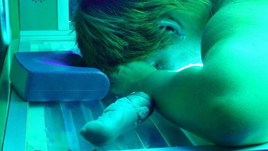 In the solarium ...