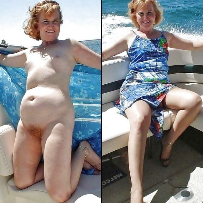 Another selection of mature ladies dressed and undressed