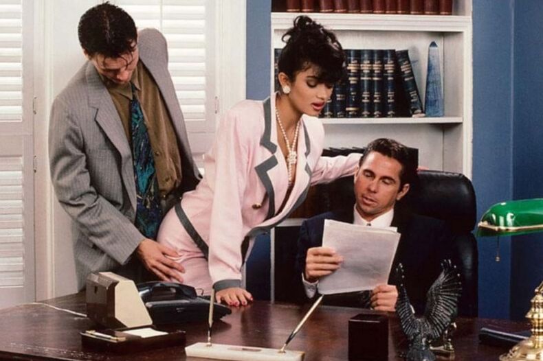 Hot Tabatha Cash get fucked in the office