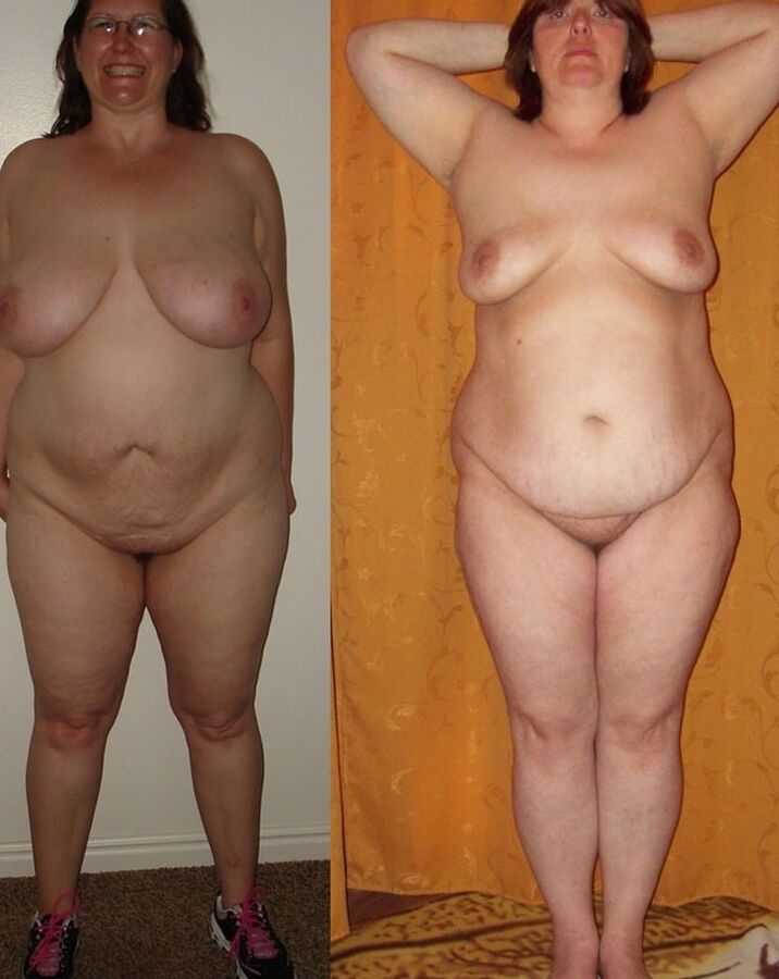 Expose horny fat Sluts Sabsi and Jackie