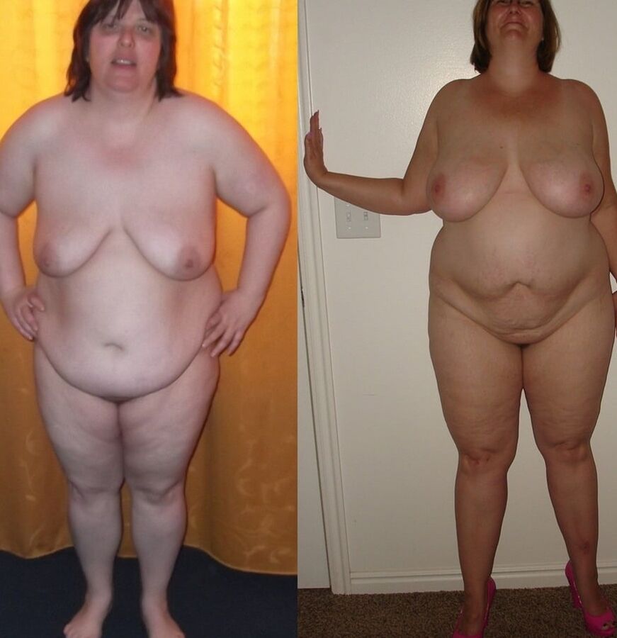 Expose horny fat Sluts Sabsi and Jackie