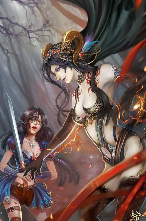 Fantasy Warrior Woman