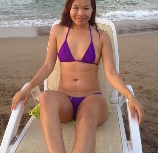 Asian Wife in Bikini