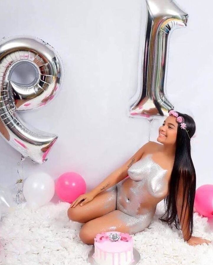 Brazillian girl birthday shoot