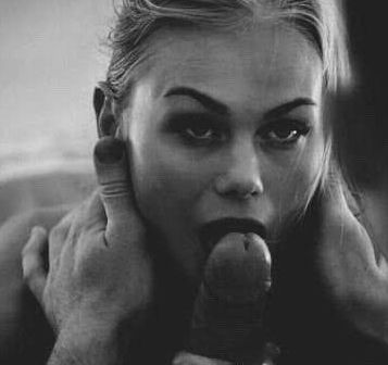 Blowjob Black And White