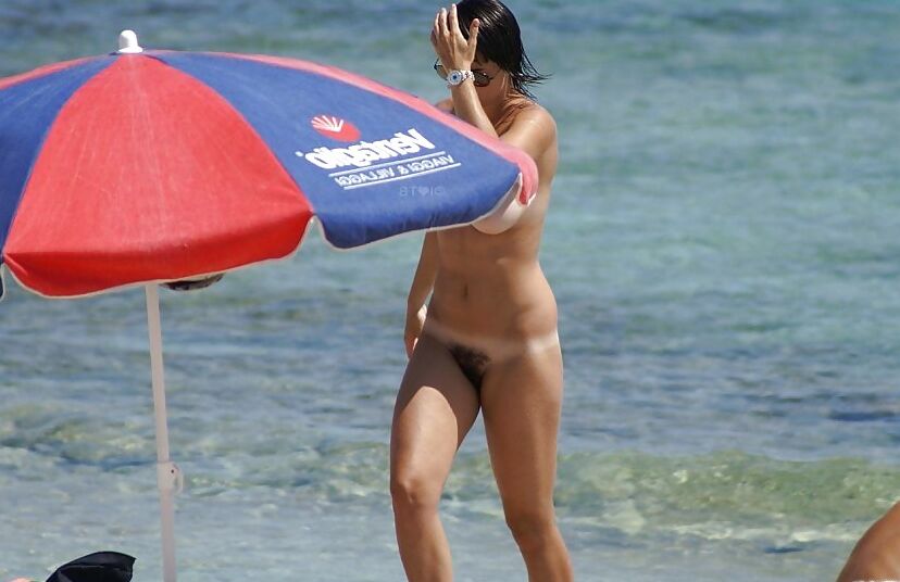 Naked on Beach