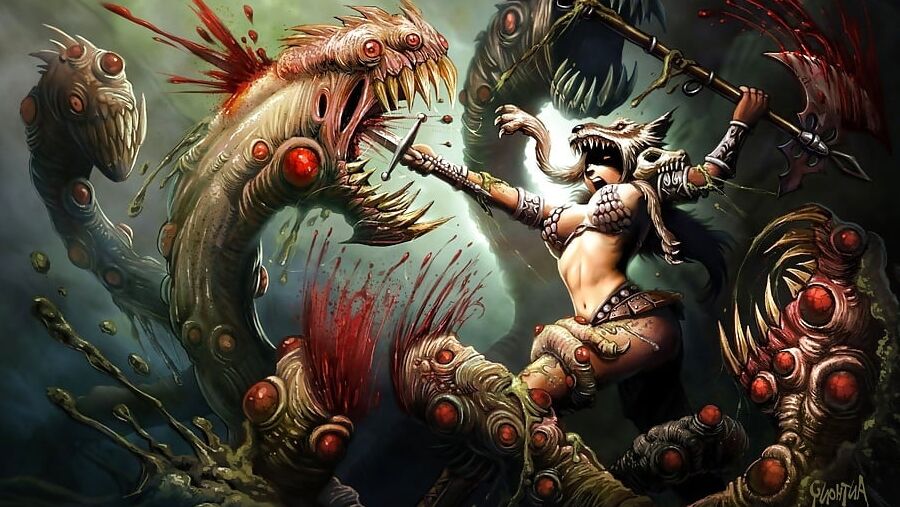 Fantasy Warrior Woman