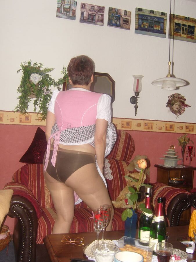 Grandma Grew Up Loving Stockings And Pantyhose