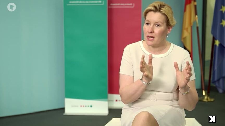 German Politician Franziska Giffey