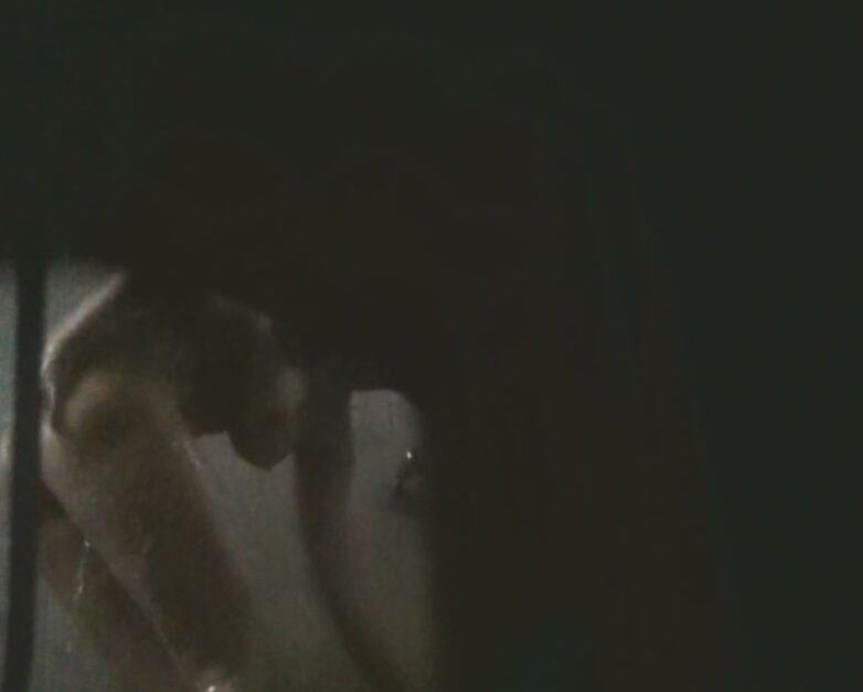 Big tits latina housemate - caughting showering