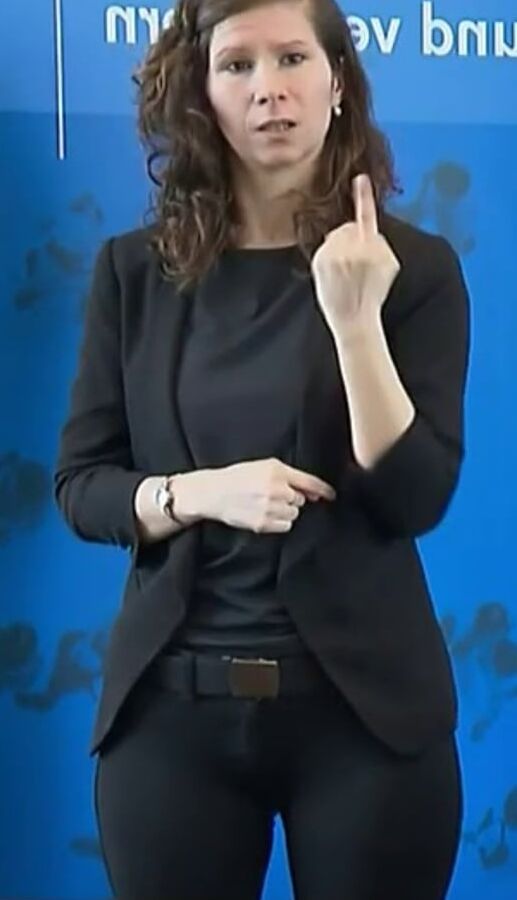 Sexy Dolmetscherin