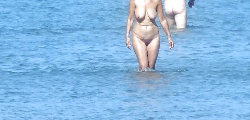 Naked on Beach