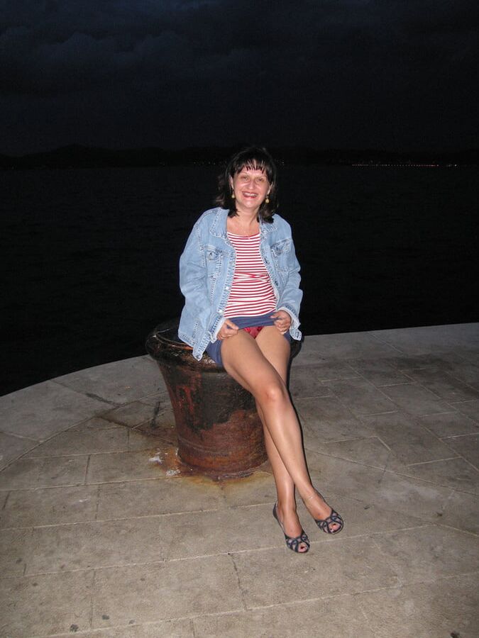 . Croatian nudists swing couple