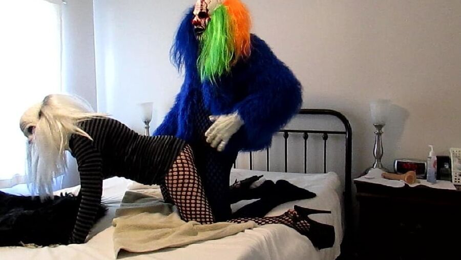 My clown Scooter fucking me...