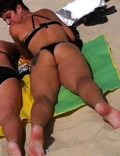 Ass on the Beach
