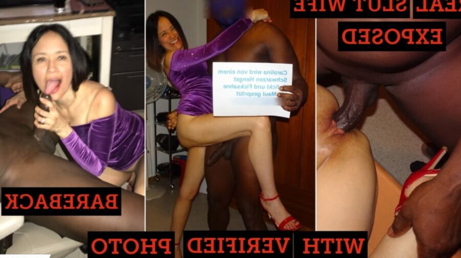 Black fucked Real Slutwife Exposed With verified photo