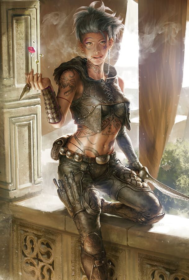 Fantasy Warrior Woman