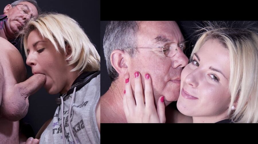 Before and after old and young