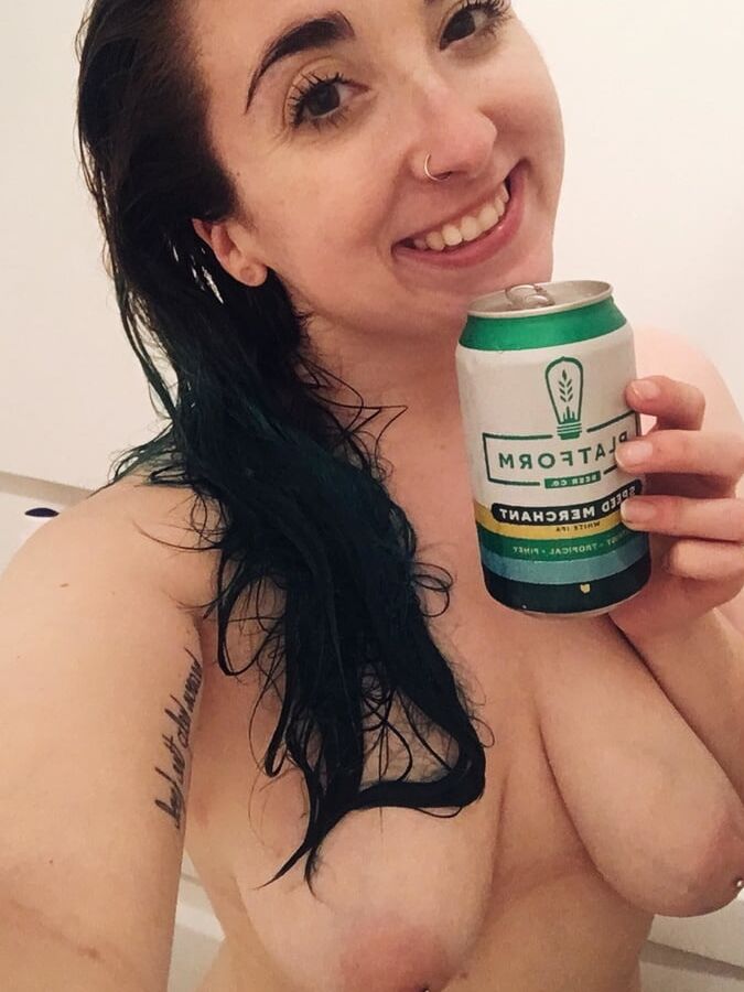 shower beer sluts