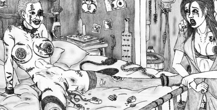 assored erotic drawings hot