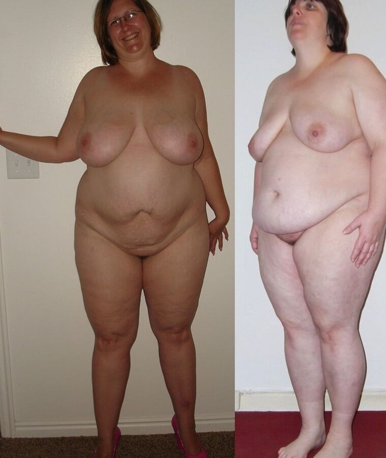 Expose horny fat Sluts Sabsi and Jackie