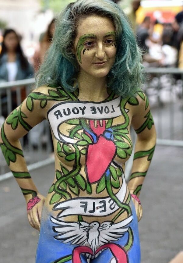 Bodypaint what is under the paint