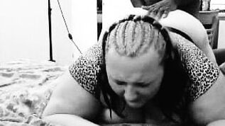 Curvy black and white photos