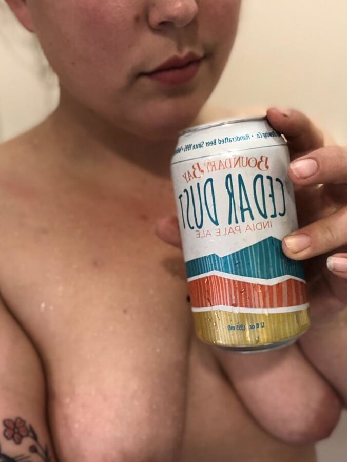 shower beer sluts