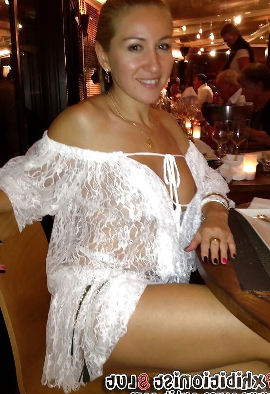 Nude under coat
