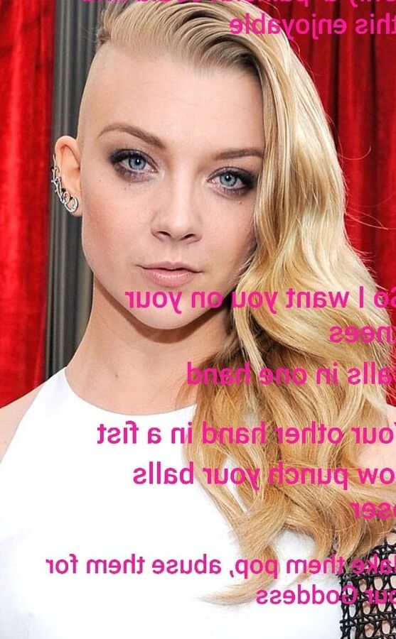 Celeb Femdom Captions sissy, CEI, CBT (taken from tumblr)