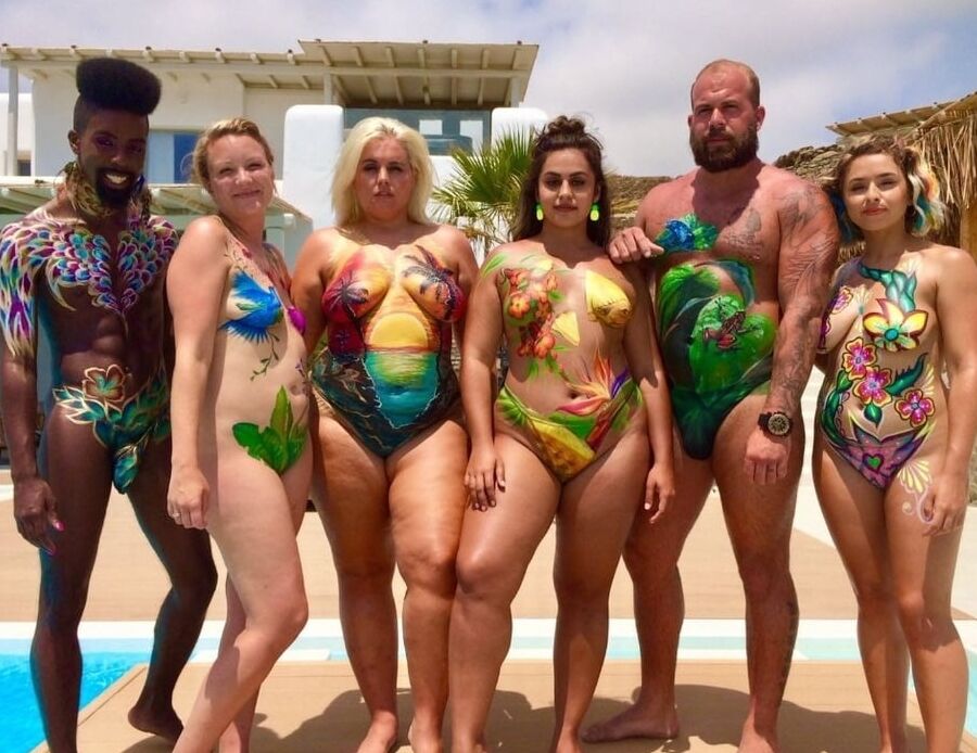 Bodypaint what is under the paint