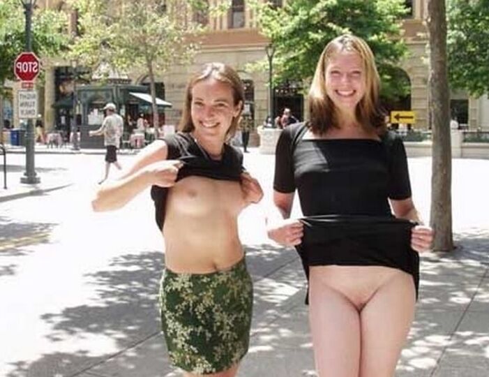 nudity public exibe mix