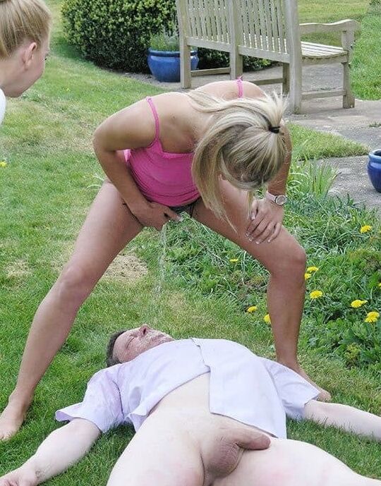 Random pissing on face