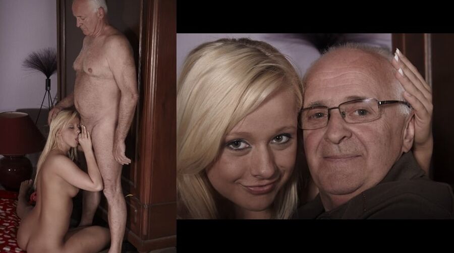 Before and after old and young