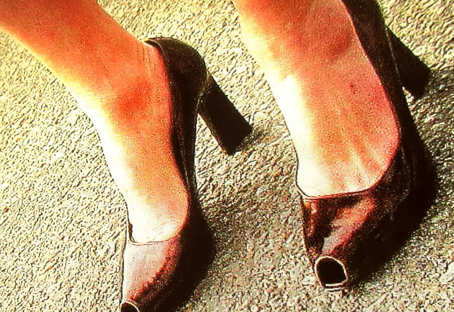 Peep Toed Shoes,miis