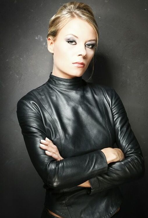 Black Leather Top - by Redbull