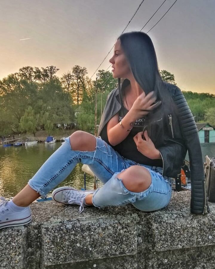 Serbian slut fitnes girl beautiful ass Aleksandra Bogdanovic