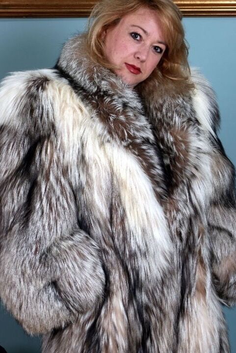 Sexy Woman In Fur