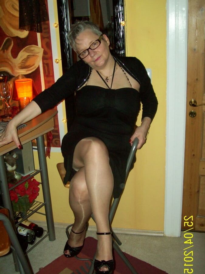 Grandma Grew Up Loving Stockings And Pantyhose