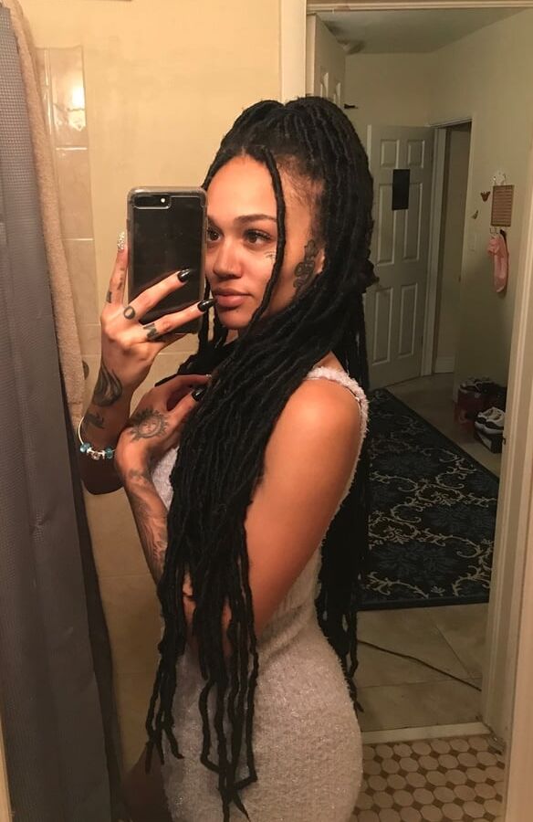 Dreaded hairy hot black Porn Star