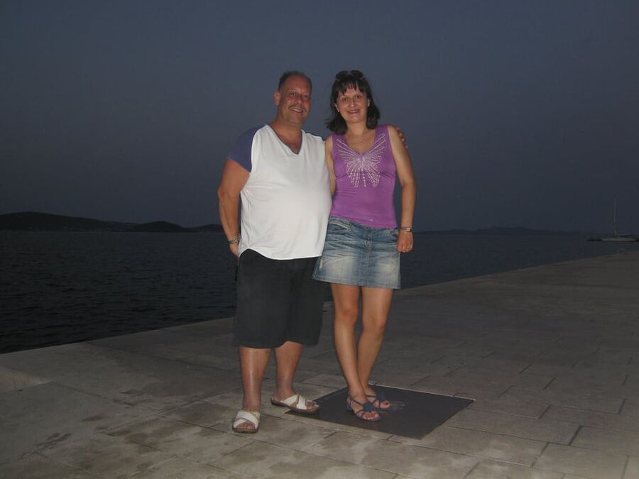. Croatian nudists swing couple