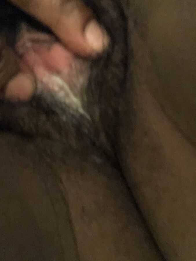 Hairy black pussy